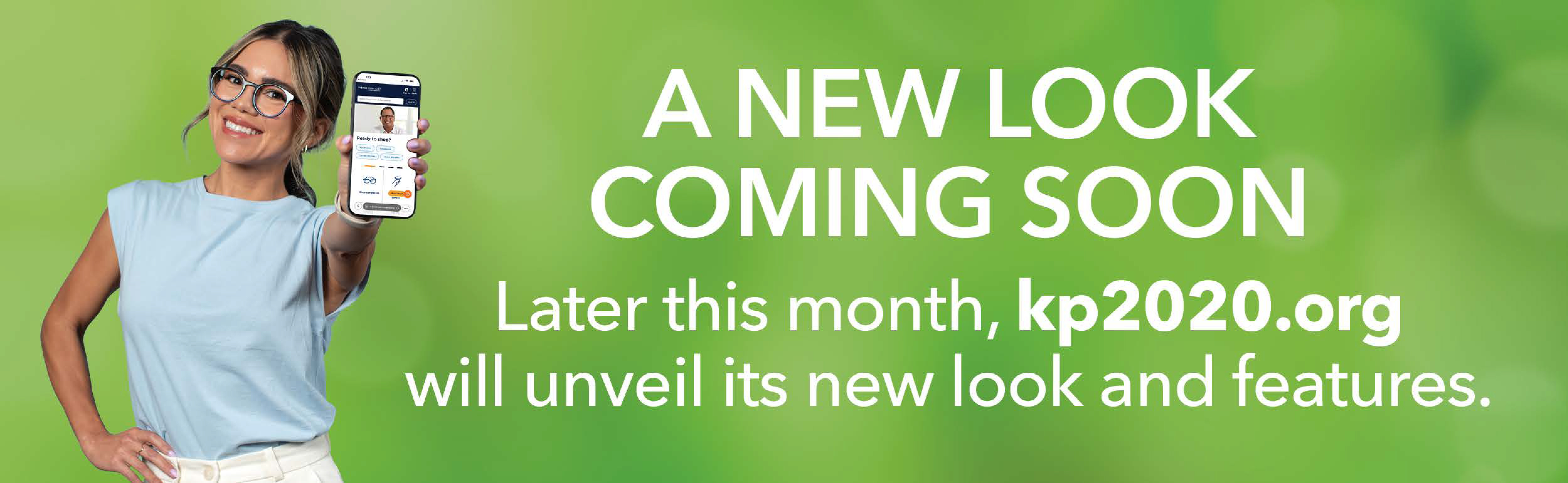 New look coming soon 2026 banner